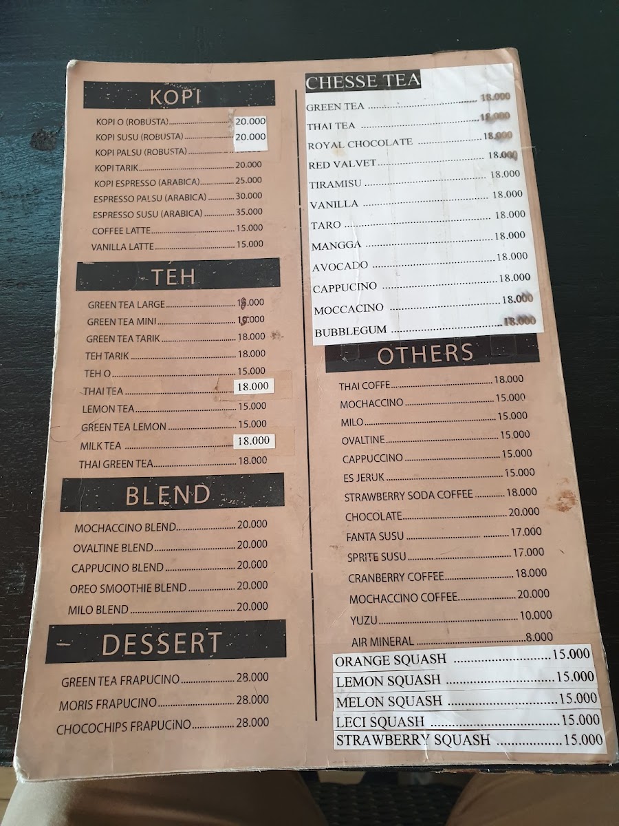 Menu Triple F Coffee Cafee & Resto-10