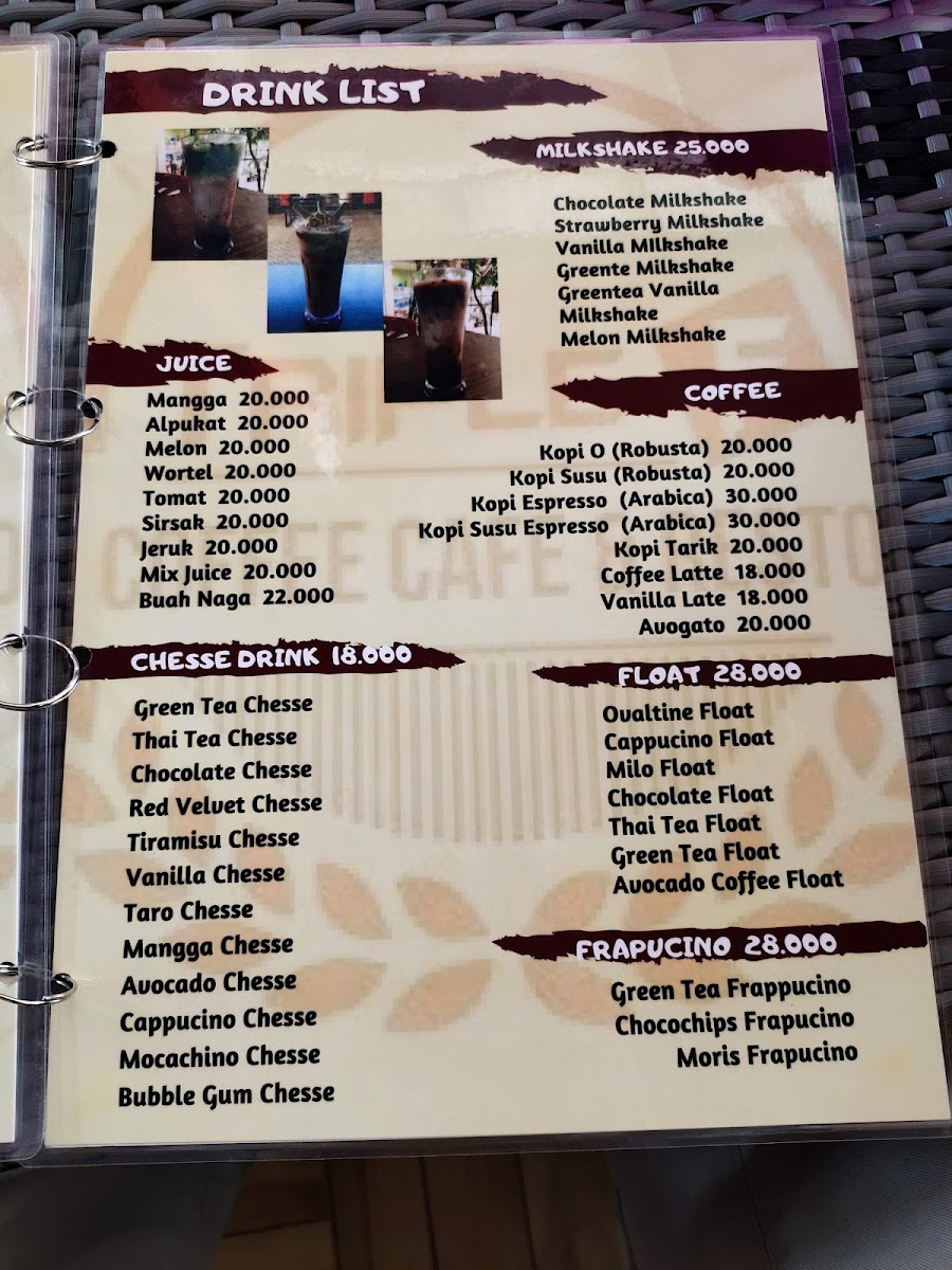 Menu Triple F Coffee Cafee & Resto-2