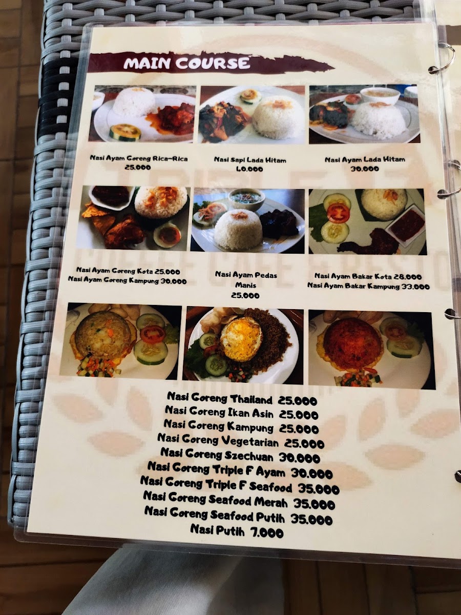 Menu Triple F Coffee Cafee & Resto-4