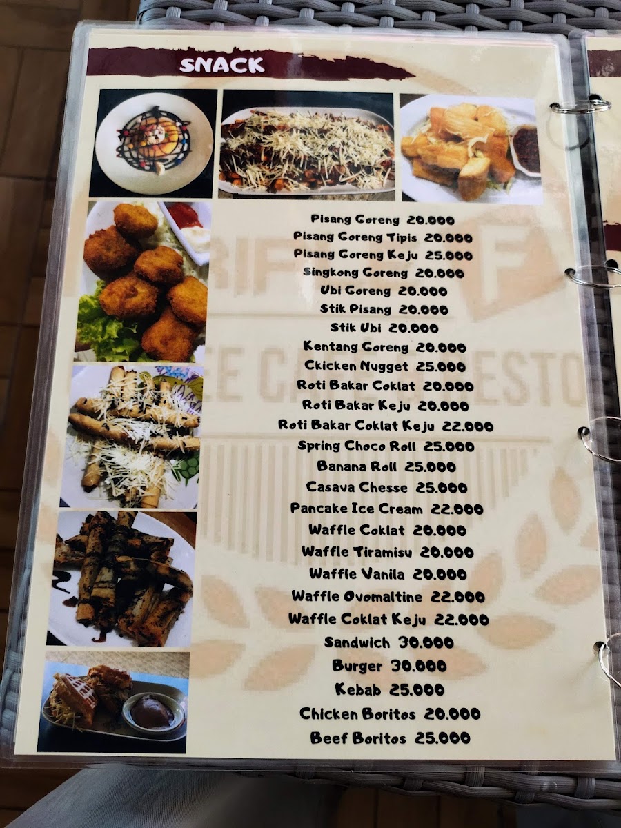 Menu Triple F Coffee Cafee & Resto-6