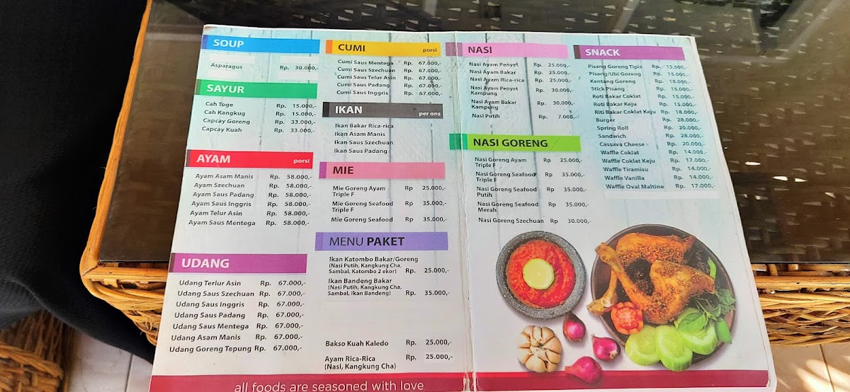 Menu Triple F Coffee Cafee & Resto-8